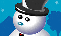 Dress the snowman